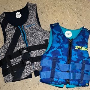 Life Jacket LOT- 1 Youth 50-90lbs/ 1 Adult  XL 90+lbs